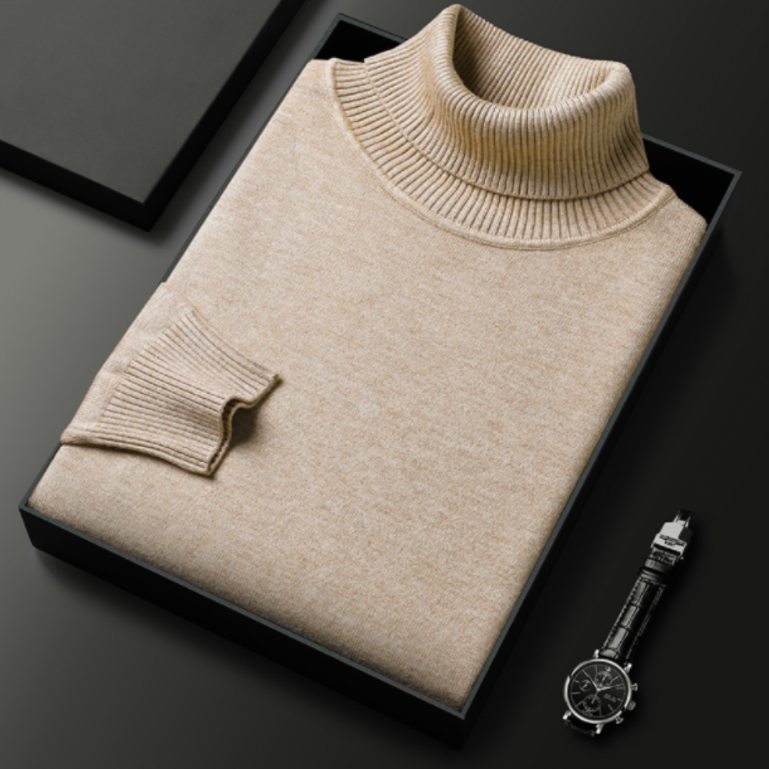 Colin - Elegante und Klassische Rollkragenpullover für Herren