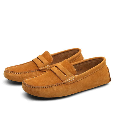 Stef - Italienische Wildleder Slipper Für Herren