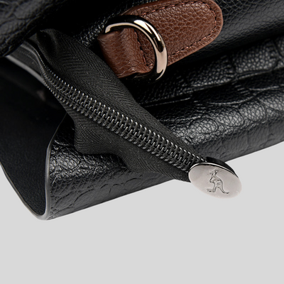 Jisy - Luxuriöse Handtasche aus Leder mit Schultergurt für Damen