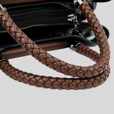 Jisy - Luxuriöse Handtasche aus Leder mit Schultergurt für Damen