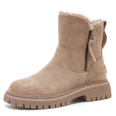 Lica -  Bequeme Rutschfester Winterstiefel mit Reißverschluss für Damen