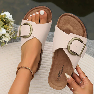 Saly - Damen sandalen Mit schnallenriemen Design