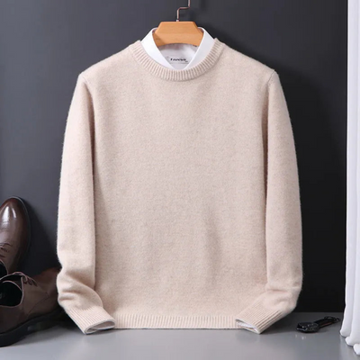 Mark - Lässiger und Luxuriöser Kaschmir pullover für Herren