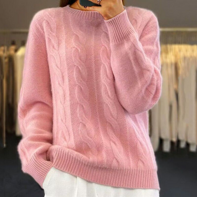 Melia – Wärme Flauschiger Strickpullover für Damen