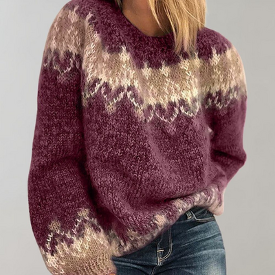 Mely - Lässiger und Warmer Grobstrick pullover für Damen