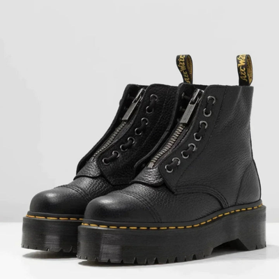 Mira - Vintage und Elegante Leder Schnürstiefel für Damen