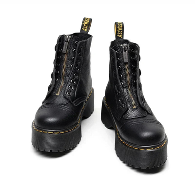 Mira - Vintage und Elegante Leder Schnürstiefel für Damen