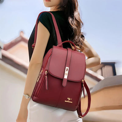 Koli - Luxuriöser und hochwertiger Lederrucksack für Damen