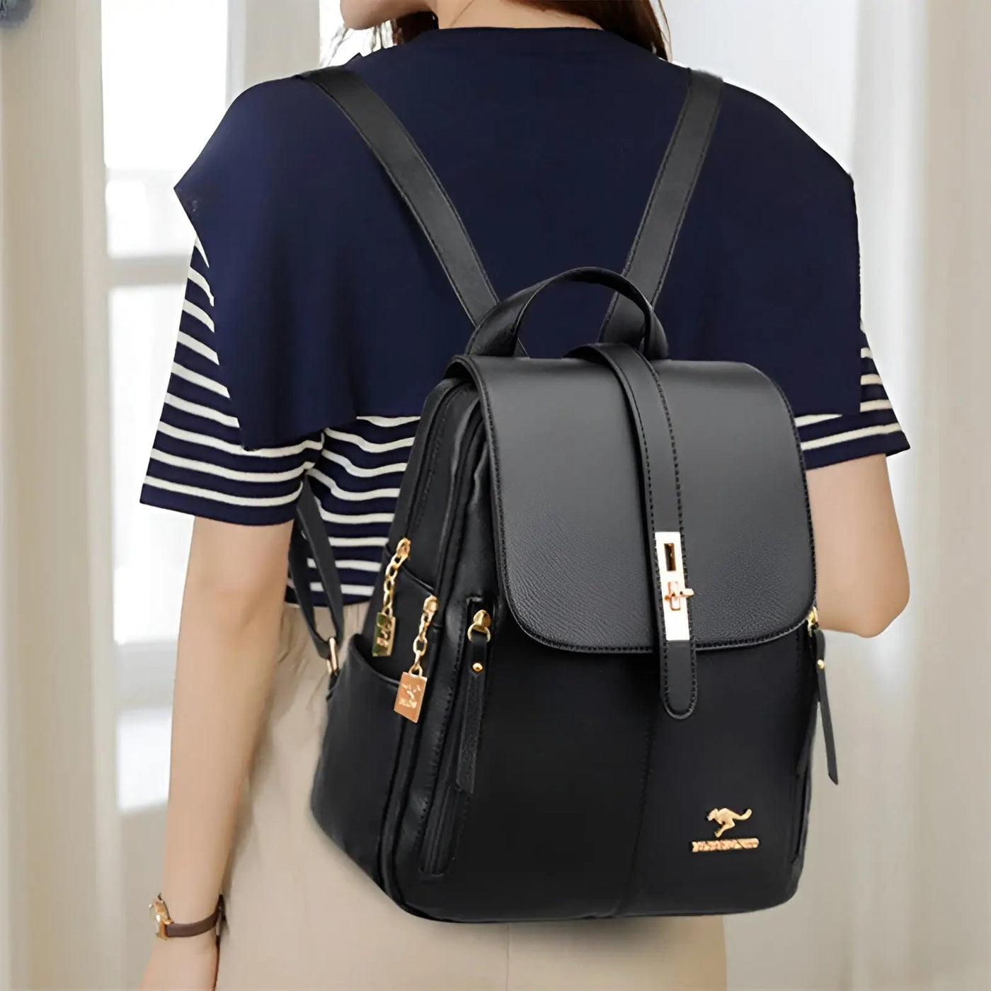 Koli - Luxuriöser und hochwertiger Lederrucksack für Damen